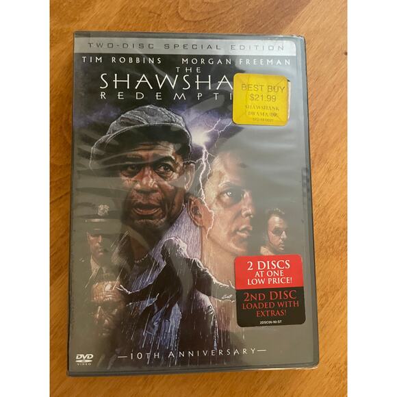 The Shawshank Redemption (DVD, 2004, 2-Disc Set, Special Edition) New & Sealed - Picture 1 of 2